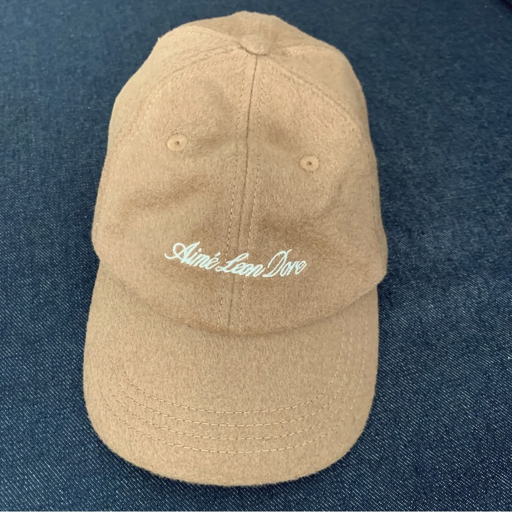 Aime Leon Dore camel hair hat